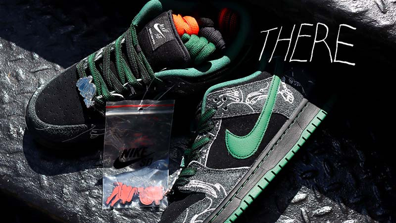 Nike SB THERE Dunk Low Raffle Info