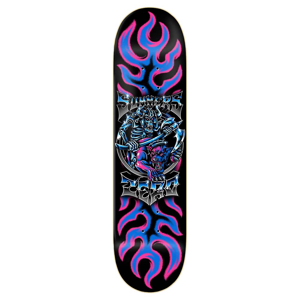 Zero Summers Chrome Skateboard Deck 8.375