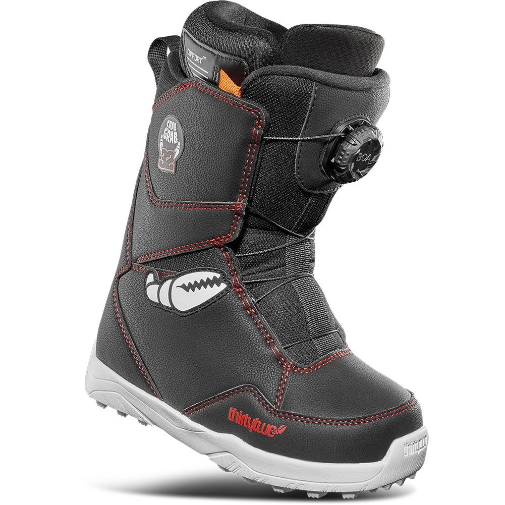 ThirtyTwo Lashed Boa Crab Grab Youth Snowboard Boot 2025