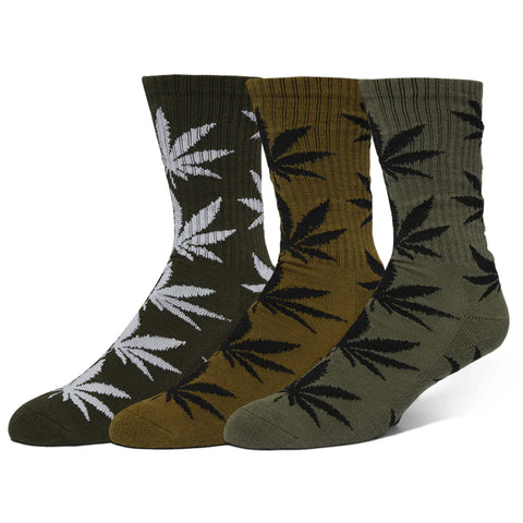 HUF Set Plantlife 3-Pack Socks