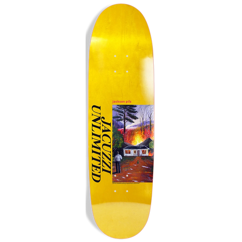 Jacuzzi Jackson Pilz Lawn Fire Skateboard Deck 9.125