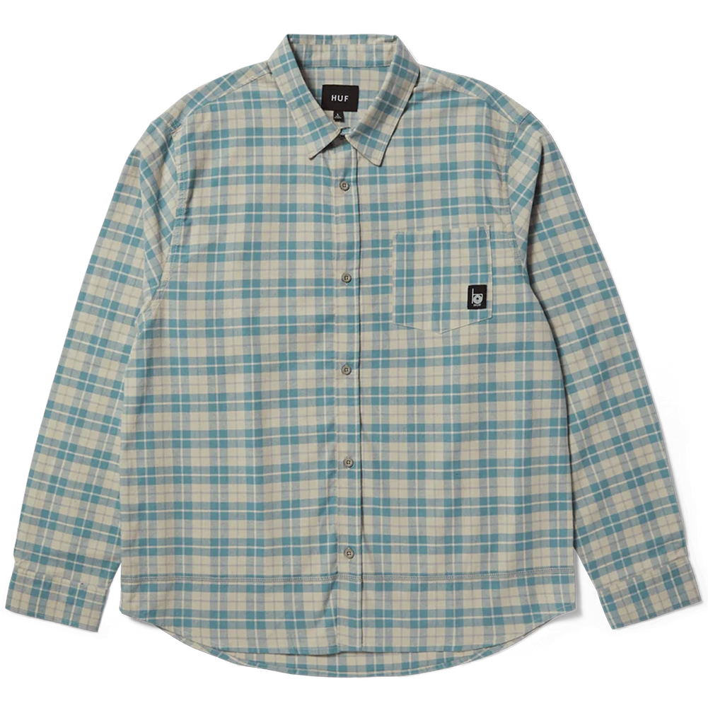 HUF Modal Plaid Long Sleeve Shirt