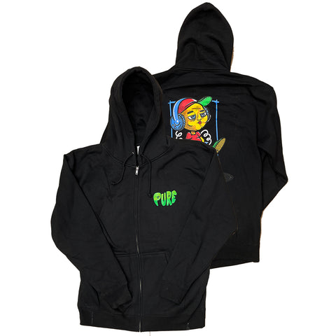 Pure Muzak Zip Hoodie