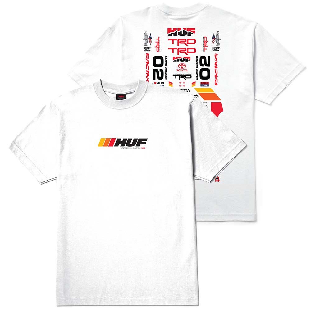 HUF X TRD Stickered T-Shirt