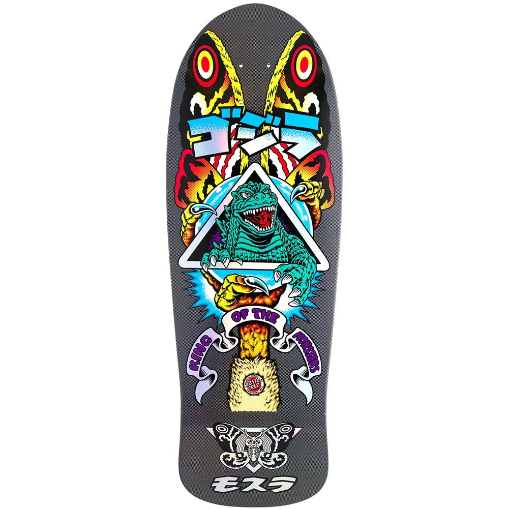 Santa Cruz X Godzilla Monthra Natas Skateboad Deck 10.538