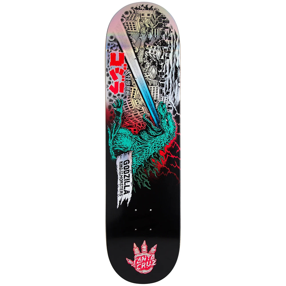 Santa Cruz X Godzilla Obrien Reaper Skateboard Deck 8.25