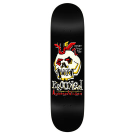 Krooked Andrew Wilson Positively Pro Skateboard Deck 8.5