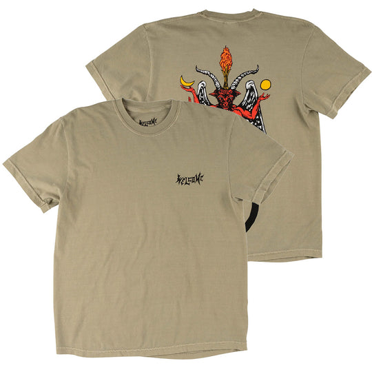 Welcome Bapholit Garment Dyed T-Shirt Khaki / Medium