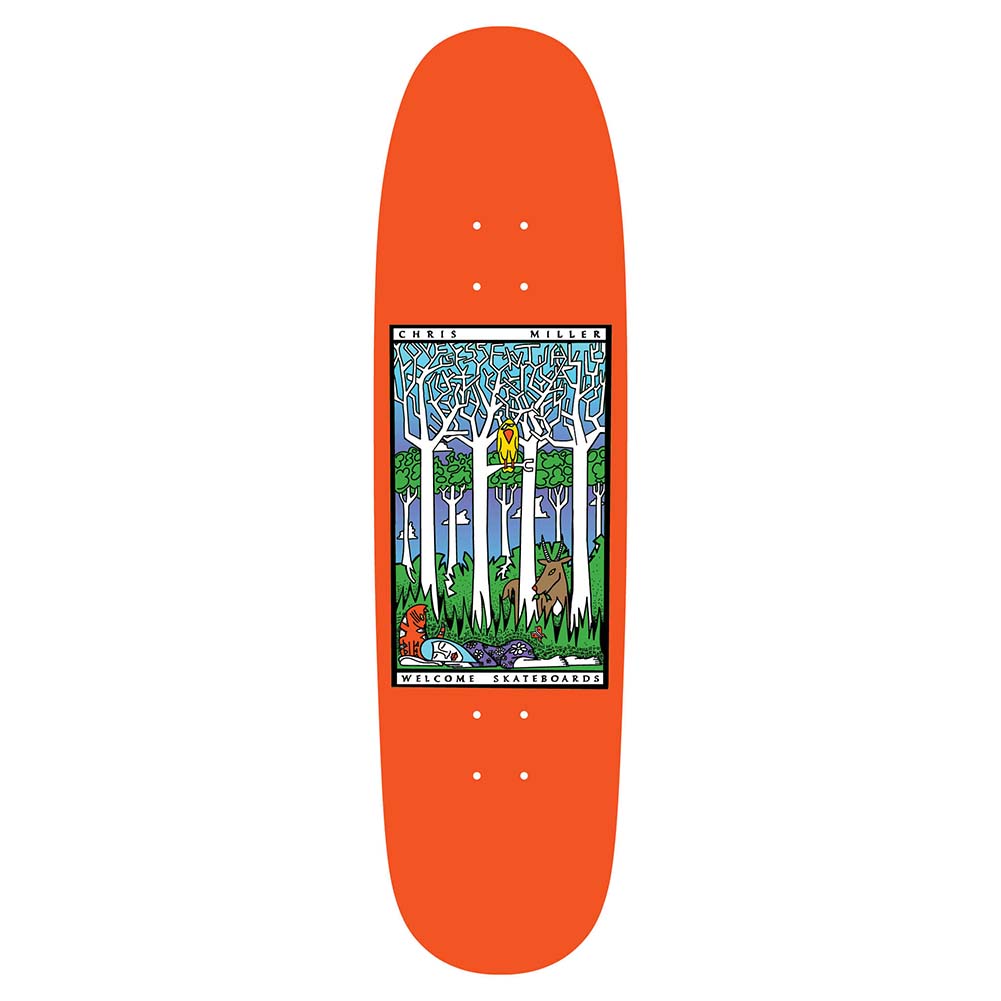 Welcome Chris Miller Love Is Essnetial On Cat Blood 2.0 Skateboard Deck 8.75