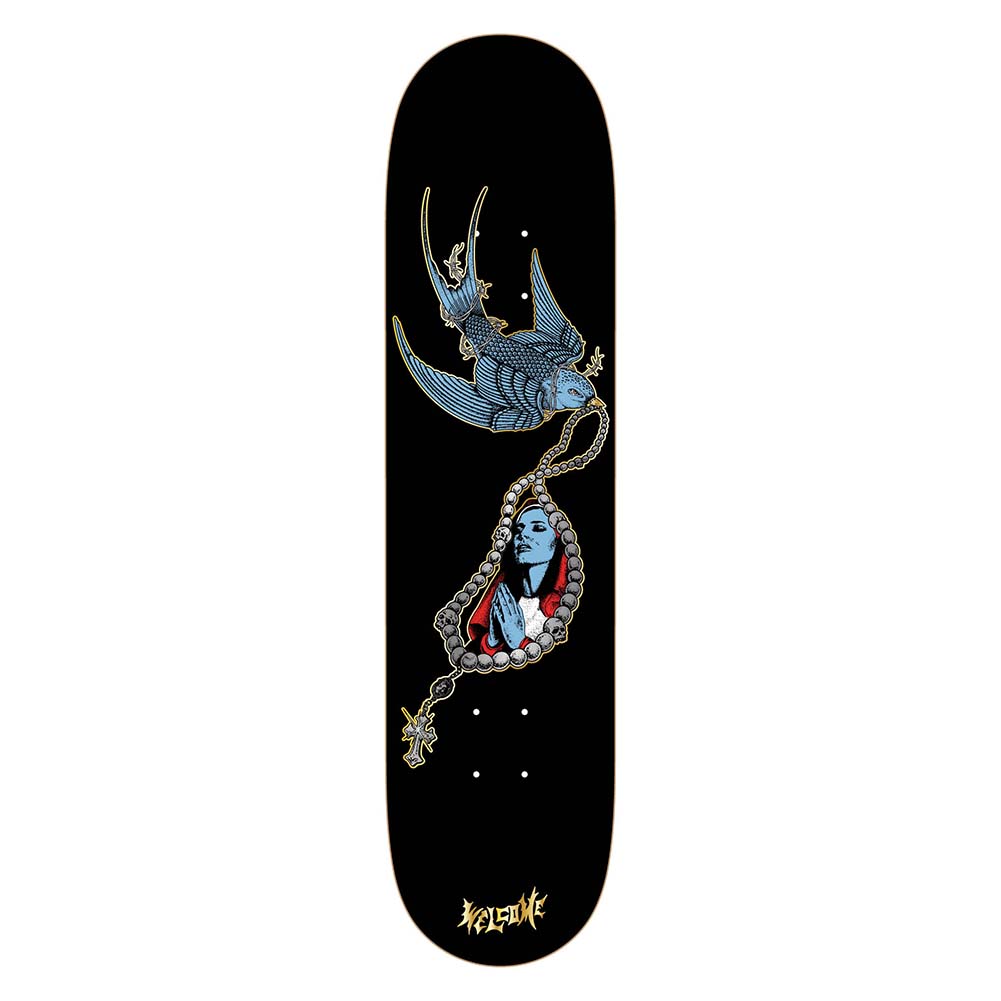 Welcome Rosary On Popsicle Skateboard Deck 8