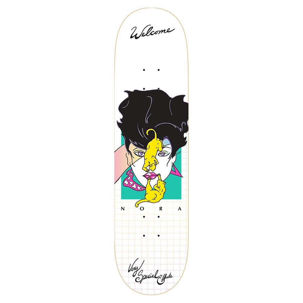 Welcome Nora Vasconcellos Special Effects On Popsicle Skateboard Deck